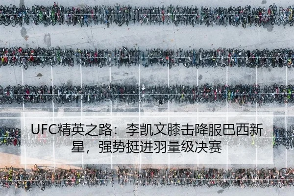 UFC精英之路：李凯文膝击降服巴西新星，强势挺进羽量级决赛